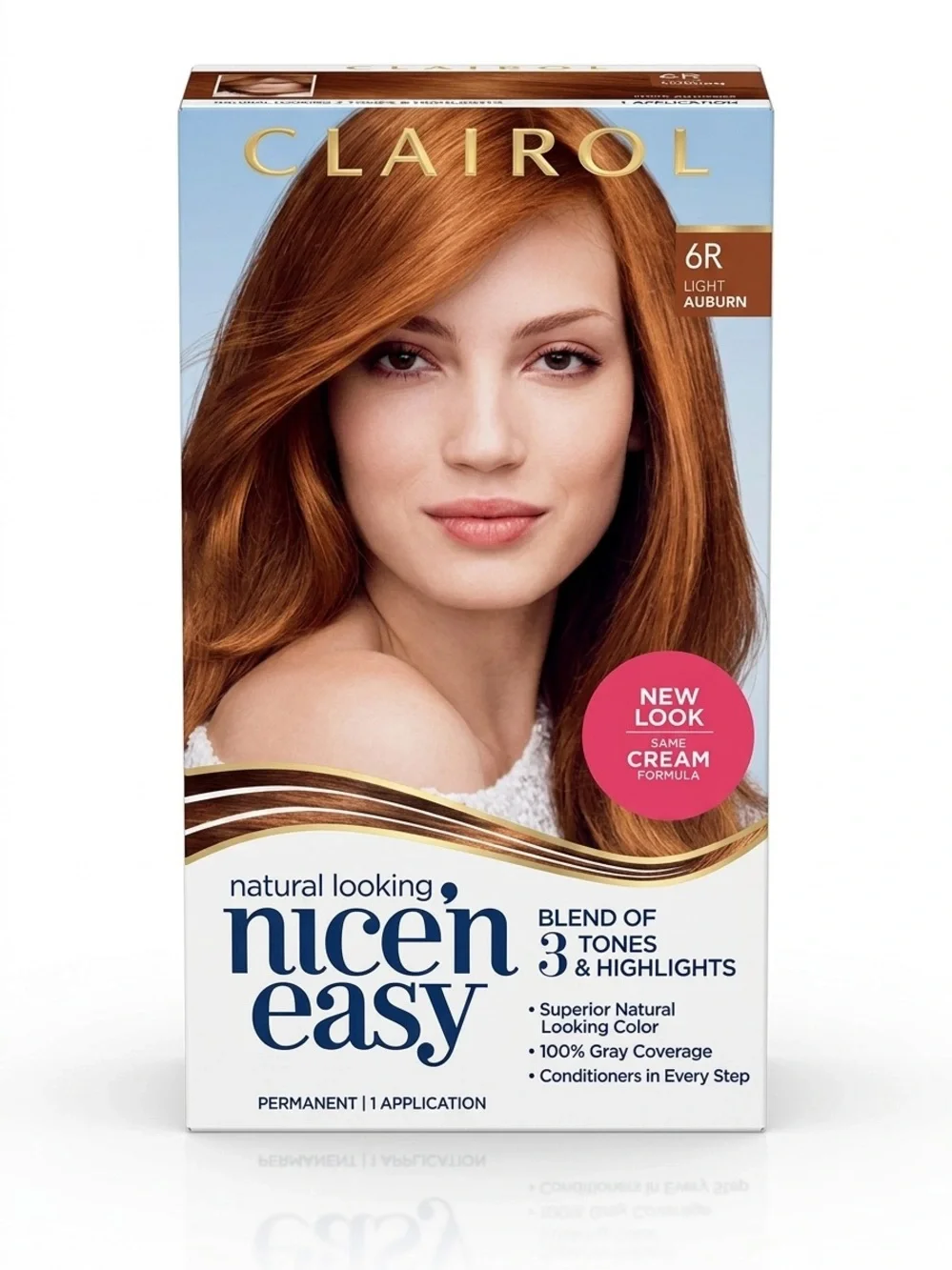 Clairol Nice 'n Easy Permanent Hair Color - 6R Light Auburn